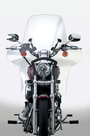 National Cycle 88-21 Harley XL/FXR/FXD/86-91 BMW R80G/R100GS/15-23 Ducati Scrmblr Plexifairing 3-Clr