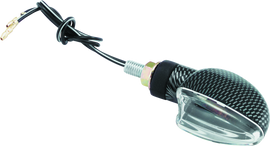 BikeMaster Ministalk Marker Light V-Shape Carbon/Clear