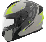 THH Helmets T810S Hayate Gray/Yellow - XS