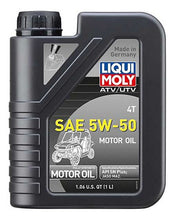 Load image into Gallery viewer, LIQUI MOLY 1L ATV 4T Motor Oil SAE 5W50