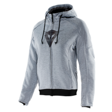 Load image into Gallery viewer, Dainese Daemon-X Safety Hoodie Full Zip Womens Grey-Melange Size - 50