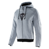 Dainese Daemon-X Safety Hoodie Full Zip Womens Grey-Melange Size - 48