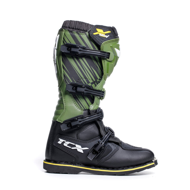 TCX X-Blast Boot Black/Green/Yellow Size - 38