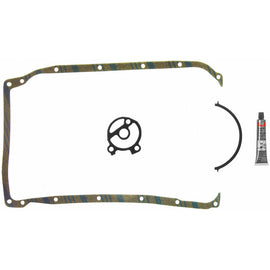 Fel-Pro Chevrolet S10 OS 34300 C Engine Oil Pan Gasket Set Blue Stripe cork-rubber