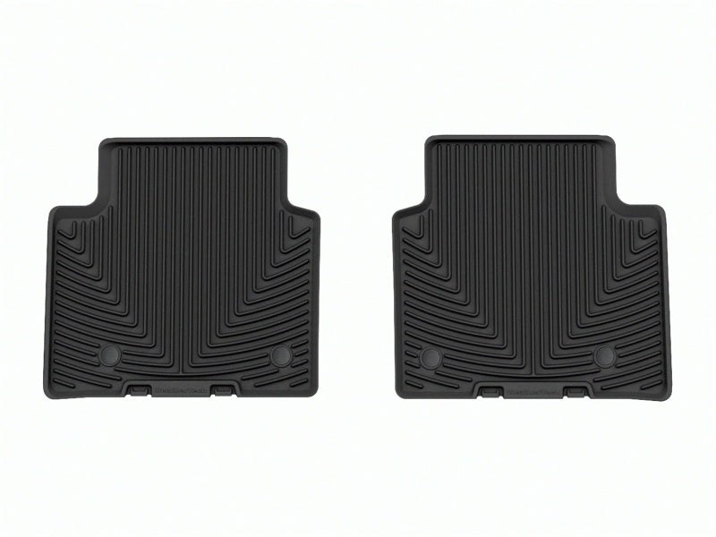 WeatherTech 22-23 Jeep Grand Cherokee WL (Incl. 2022 4xe) Rear Rubber Mats - Black