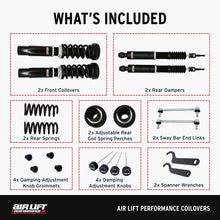 Load image into Gallery viewer, Air Lift Performance 15-19 BMW 3-Series / 15-20 BMW 4-Series Coilover Kit