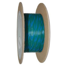 Load image into Gallery viewer, NAMZ OEM Color Primary Wire 100ft. Spool 18g - Green/Blue Stripe