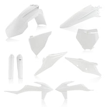 Load image into Gallery viewer, Acerbis 19-22 KTM 125-450 SX/ SX-F/ XC-F/ XC/ XC-tpi Full Plastic Kit - White