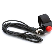 Load image into Gallery viewer, Rugged Radios Velcro Mount Steering Wheel Push to Talk (PTT) with Coil Cord for Car Harnesses