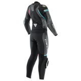 Dainese Vigorosa 2PC Leather Suit Black/Anthracite/White Size - 54