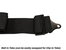 Load image into Gallery viewer, PRP 5.2 Cam-Lock Harness w/ Ratchet Lap Belt - Black