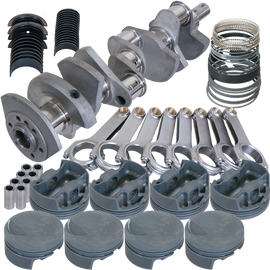 Eagle Chevy 502 4.250in Crank 6.385in H-Beam -3cc Flat Top 4.600in Pistons Rotating Assembly