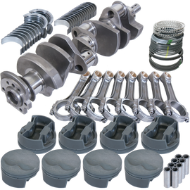 Eagle Chevy 400 3.750in Crank 6.000in I-Beam Rods -5cc Flat Top 4.125in Pistons Rotating Assembly