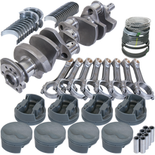Load image into Gallery viewer, Eagle Chevy 400 3.750in Crank 6.000in I-Beam Rods -5cc Flat Top 4.165in Pistons Rotating Assembly