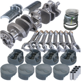 Eagle Chevy 400 3.750in Crank 6.000in I-Beam Rods -5cc Flat Top 4.165in Pistons Rotating Assembly