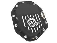 Load image into Gallery viewer, aFe 19-25 GM Trucks Front Diff Cover - Black w/ Machined Fins