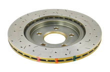 Load image into Gallery viewer, DBA 05-13 Ford Mustang GT/V6 Rear Drilled &amp; Slotted 4000 Series Rotor w/ Gold Hat