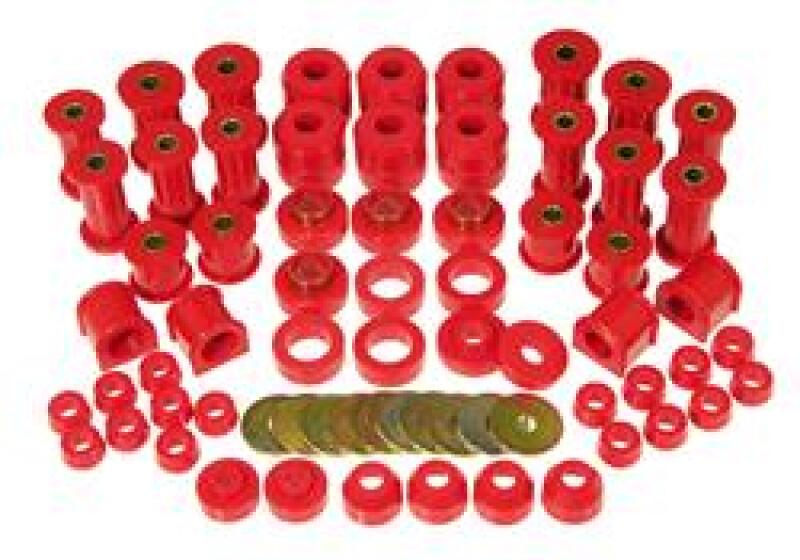 Prothane 87-96 Jeep Wrangler Total Kit - Red