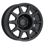 Nomad N505SB Touring 17x8.5in / 5X150 BP / 0mm Offset / 110.5mm Bore - Satin Black