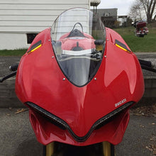 Load image into Gallery viewer, New Rage Cycles 15-19 Ducati 1299 Panigale Mirror Block Off Turn Signals Black