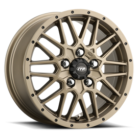 ITP Hurricane 15x7 / 4x156 BP / 4+3 Offset Bronze Wheel