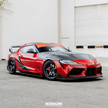 Load image into Gallery viewer, Seibon 2020 Toyota Supra TD-Style Carbon Fiber Rear Spoiler