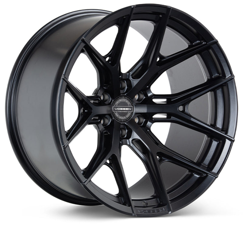 Vossen HF6-4 17X9 / 6X139.7 / ET0 / Deep Face / 106.1 - Satin Black Wheel