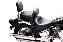 Load image into Gallery viewer, Mustang 00-11 Yamaha V-Star 1100 Classic,02-11 V-Star 1100 Silverado Touring 2PC Seat- Black