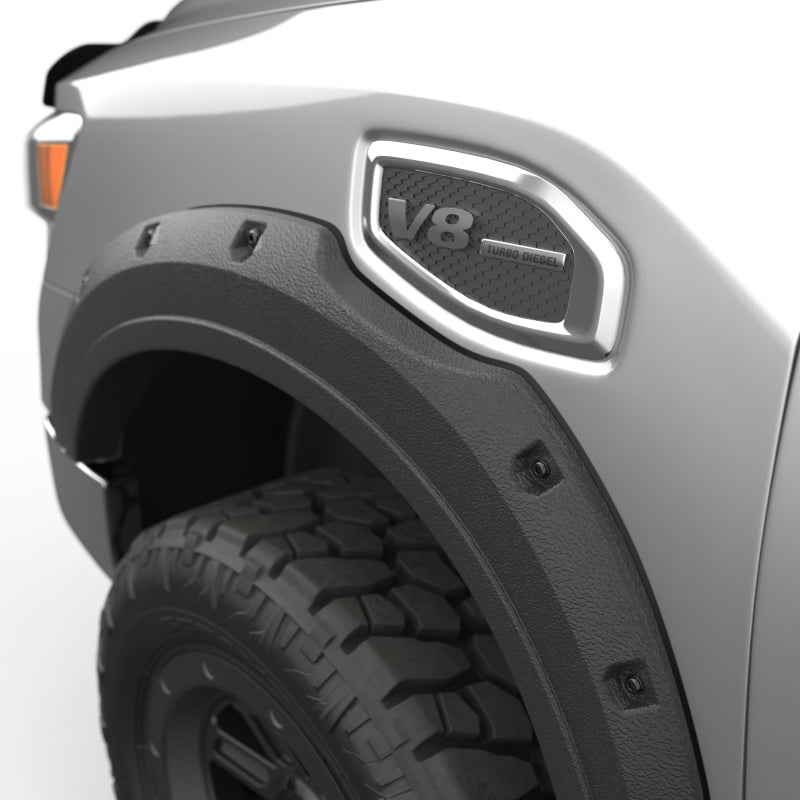 EGR Baseline Series Bolt On Look Fender Flares for 16-24 Nissan Titan XD