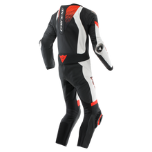 Load image into Gallery viewer, Dainese Laguna Seca 6 1PC Leather Suit Perforated Black/White/Red Fluorescent Size - 44