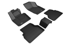 Load image into Gallery viewer, 3D MAXpider 2015-2018 Audi Q3 Kagu 1st &amp; 2nd Row Floormats - Black