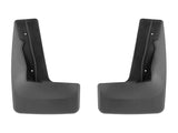 WeatherTech 2024 Subaru Crosstrek (Will Not Fit Wilderness) No Drill Rear MudFlaps - Black