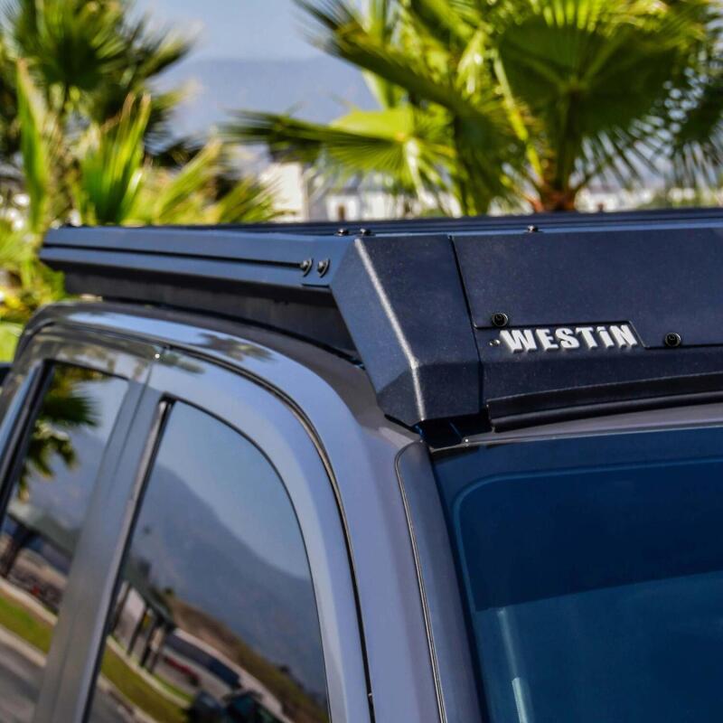 Westin 2024 Toyota Tacoma Double Cab Mesa Roof Rack - Textured Black