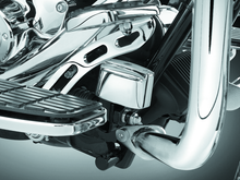 Load image into Gallery viewer, Kuryakyn Rear Master Cylinder Cover 99-07 Touring, 00-17 Softail Models Chrome