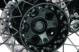 Kuryakyn Lodestar Rear Axle Sliders-BMW-Black