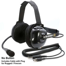 Load image into Gallery viewer, Rugged Radios FHS BTH FSI Headset w/ Mic I/O Button / For David Clark / Sigtronics / Avcomm