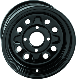 QuadBoss Steely Wheel 12X7 - 4+3 - 4/110