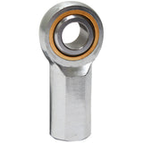 QA1 V Series 3-Pc Rod End - Female/Right Hand - 10mm Bore x M10x1.5 - Carbon Steel