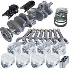 Load image into Gallery viewer, Eagle Chevy 350 3.750in Crank 5.700in I-Beam Rods -10cc 4.060in Pistons Rotating Assembly