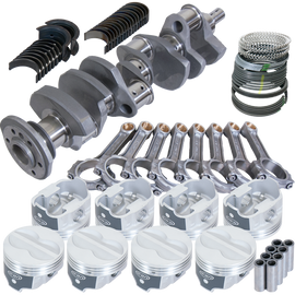 Eagle Chevy 350 3.750in Crank 5.700in I-Beam Rods -10cc 4.040in Pistons Rotating Assembly