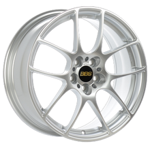Load image into Gallery viewer, BBS RF 18x9 5x120 ET47 PFS Diamond Silver Wheel -82mm PFS/Clip Req