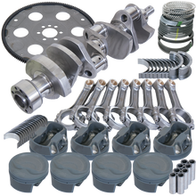 Load image into Gallery viewer, Eagle Chevy 350 1Pc 3.750in Crank 6.000in I-Beam Rod 4.040in Pistons 153 Tooth FP Balanced Assembly