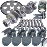Eagle Chevy 350 1Pc 3.750in Crank 6.000in I-Beam Rod 4.040in Pistons 153 Tooth FP Balanced Assembly