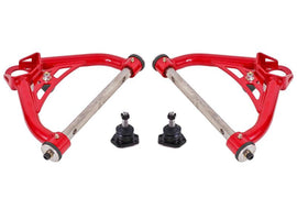 BMR 70-81 Chevrolet Camaro A-Arms Upper Non-Adjustable Delrin Std Ball Joint - Red
