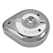 Load image into Gallery viewer, S&amp;S Cycle Teardrop Chrome Air Cleaner Cover For S&amp;S Super E/G Carbs
