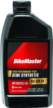 Load image into Gallery viewer, BikeMaster 10W40 Semi Synthetic Oil - Quart