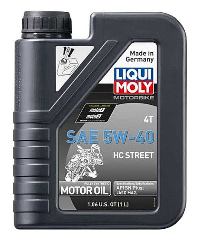 LIQUI MOLY 1L Motorbike 4T SAE 5W40 HC Street