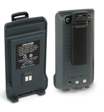 Load image into Gallery viewer, Rugged Radios GMR2 Replacement Lithium Battery w/12v Charge Port and Belt Clip Grey