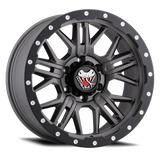 Mamba M25 18x9 5x150 ET12 Matte Grey w/ Black Lip Edge