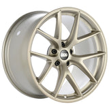 BBS Unlimited CI-R 19x10 ET35 (Face 3) Satin White-Gold Wheel